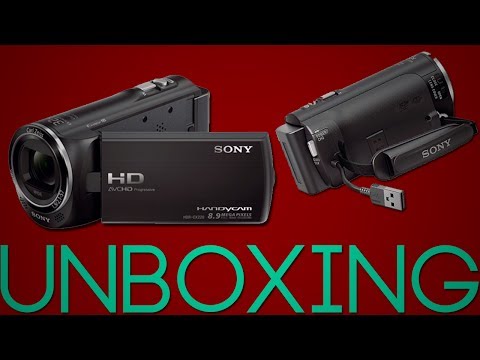 Unboxing: Sony Handycam HDR-CX220