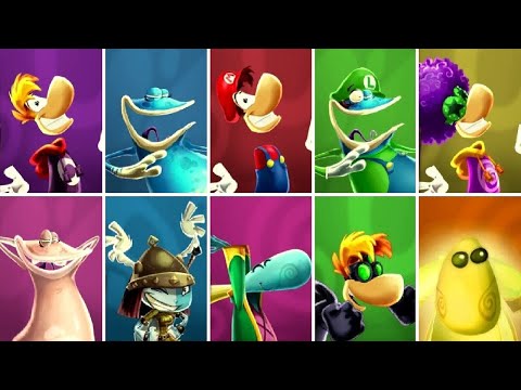 Rayman Legends Definitive Edition - All Characters