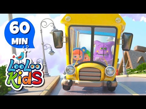 The Wheels On The Bus - Amazing Songs for Children | LooLoo Kids