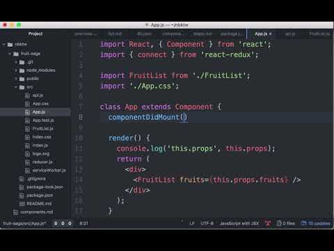 fff6-06 The Three Actions: Requested, Succeeded, Failed - Redux Saga Tutorial