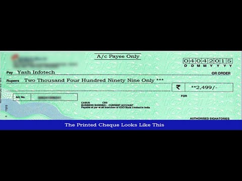 How to Install Cheque Printing Software Cheque Maker.