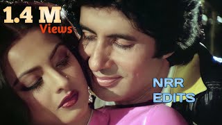 Rekha Amitabh Bachchan Love Status #NRR_EDITS