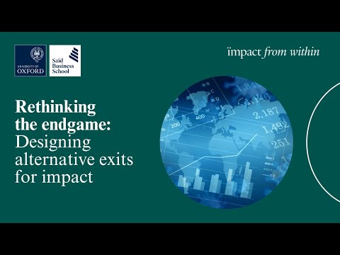 Webinar: Rethinking the endgame: Designing alternative exits for impact