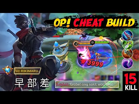THIS BUILD MAKES YOU A CHEATER! 😱 | Top Global Hayabusa Best Build | MLBB