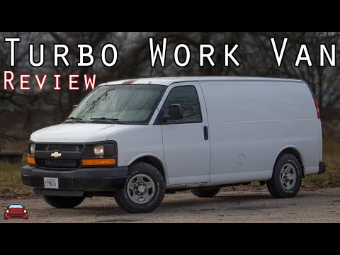 Turbocharged 2006 Chevy Express AWD Review - A Work Van With A REAR MOUNT TURBO!