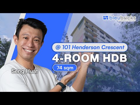 Singapore HDB | 101 Henderson Crescent - Ground Floor 4-Room HDB Home Tour | SOLD by PLB | Seng Huat