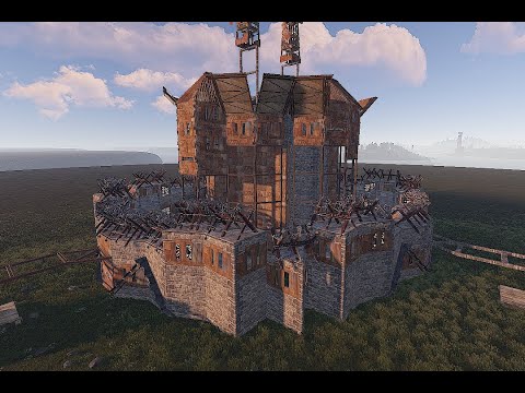 2x1 ● Small Group Base ● Open-Core ● Bunkers | Rust Building Tutorial 2022