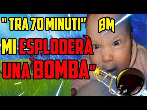 🔴 BIMBO DICE " TRA 70 MINUTI TI ESPLODERA' CASA"