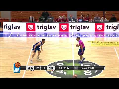 ABA Liga 2017/18, Round 1 match: Mega Bemax - Cibona (1.10.2017)