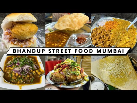 Bhandup Street Food Mumbai | Chole Bhature, Vadapav, Dosa, Chaat & Chole Samose #mumbai #streetfood