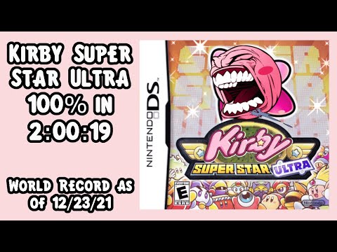 (Former World Record) Kirby Super Star Ultra 100% Speedrun in 2:00:19