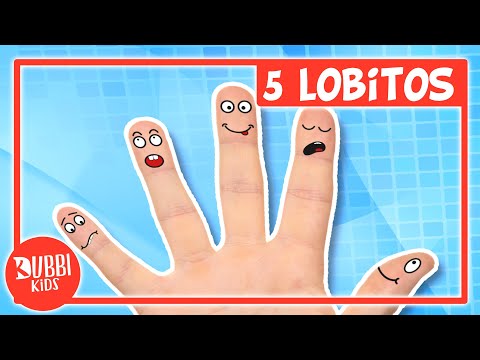 5 Lobitos Tiene la Loba | DUBBI KIDS | [aprende] Los Dedos de la Mano