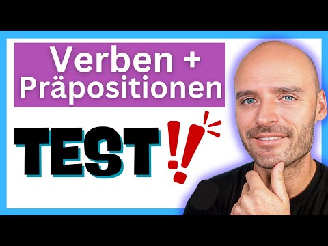 Die 60 wichtigsten Verben + Präpositionen I Teste dein Wissen jetzt❗️