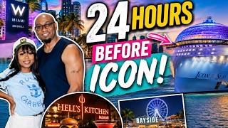24 Hours in Miami Before Boarding Icon of the Seas 🚢 | W Miami, Hell’s Kitchen & More