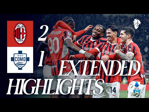 Another comeback, another win! | AC Milan 2-1 Como | Extended Highlights