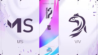 LFL Division2 Spring Split 2023 - W6D1 - MS vs VIV