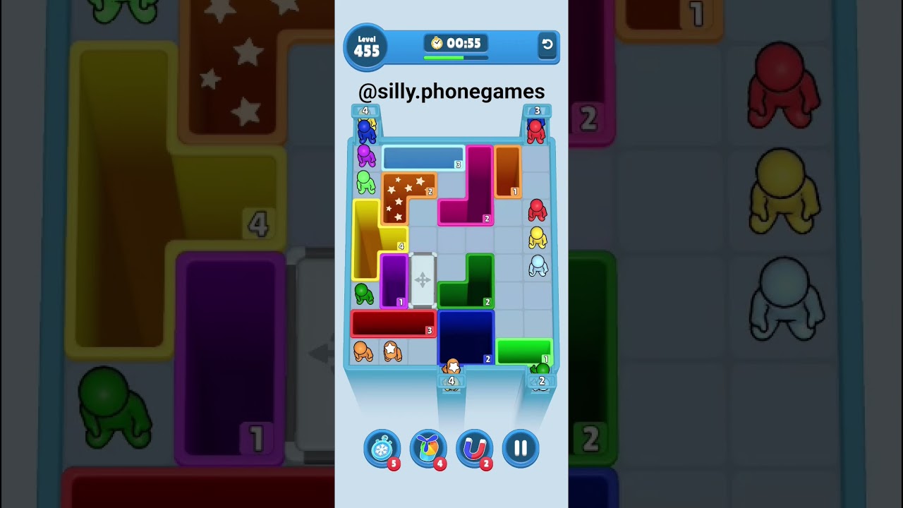 Drop Away Level 455 Walkthrough Solution