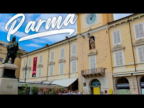 LIGHT PARMA. Italy - 4k Walking Tour around the City - Travel Guide. trends, moda #Italy