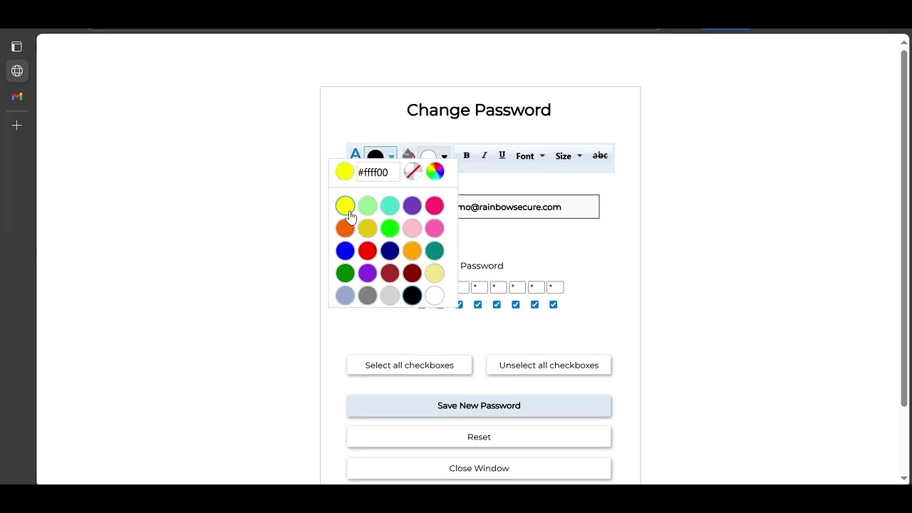 How to Reset Your Password | Rainbow Secure MFA