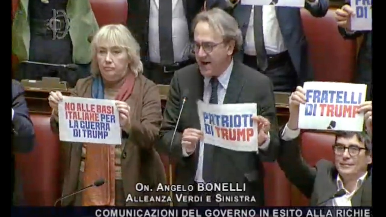 BONELLI CONTRO TAJANI: "NON SIAMO SUDDITI DI TRUMP, L'ITALIA RISPETTI L'ARTICOLO 11"