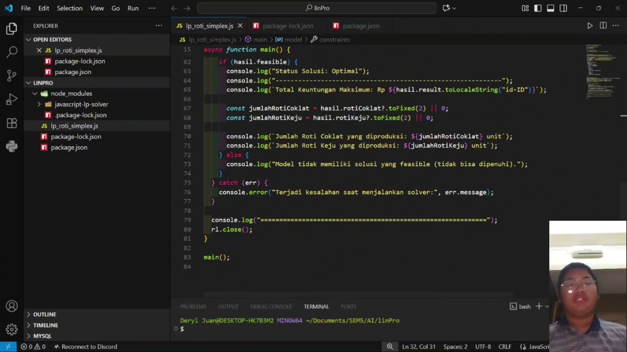 Linear Programming (Kelompok 7)