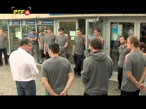 RTF.1-Nachrichten: TV Neuhausen hilft bei Aufräumarbeiten an Hofbühlhalle