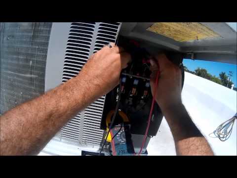 Disconnect repair on bryant roof top unit