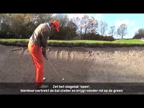 Golf instructie bunkerslag | Golfmeester