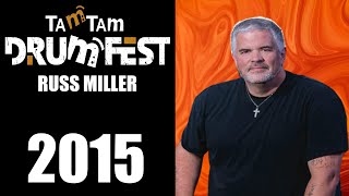 2015 Russ Miller - TamTam DrumFest Sevilla - Mapex Drums, & Zildjian Cymbals