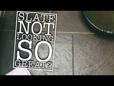 image-Can you paint a slate tile floor?