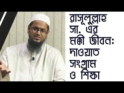 রাসূলুল্লাহ সা.এর মক্কী জীবন: দাওয়াত সংগ্রাম ও শিক্ষা
