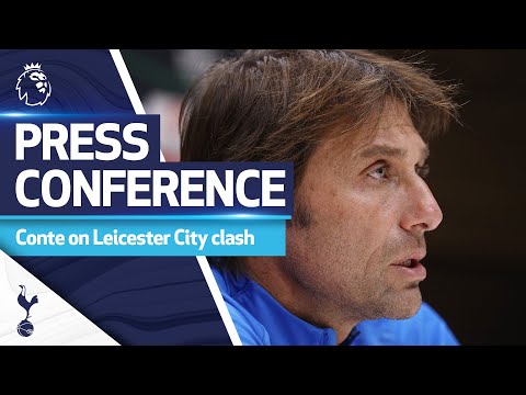“I have found a great desire and will to work.” | PRESS CONFERENCE | Conte previews Leicester
