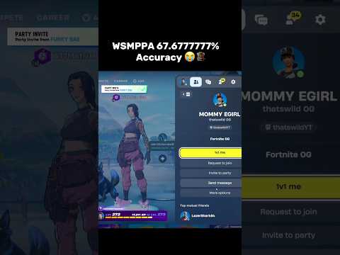 WSMPPA 67.6777777% Accuracy 😭 #fortnite #fortniteclips #fortnitefunny