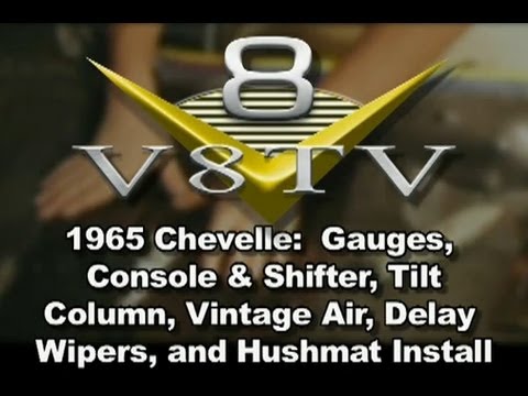 1965 Chevelle Creature Comforts Install Video V8TV