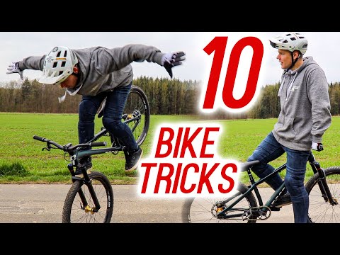 10 EINFACHE BIKE TRICKS ZUM ALLEINE ÜBEN! - Marc Diekmann