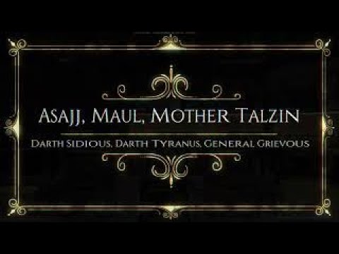 Asajj, Maul, Mother Talzin VS Darth Sidious, Darth Tyranus, General Grievous