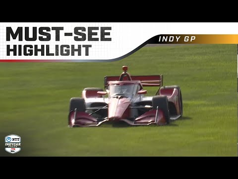 David Malukas brings out FIRST caution in 408 laps at Indianapolis | INDYCAR