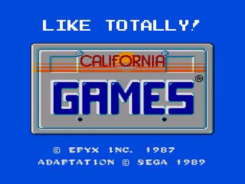 California Games (SMS) voice samples