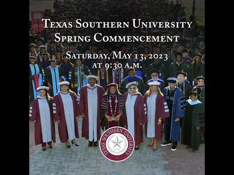 Texas Southern University Spring 2023 Commencement