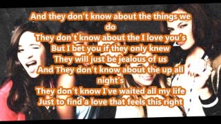 Fifth Harmony - They don&#39;t know about us (cover) w/ Lyrics