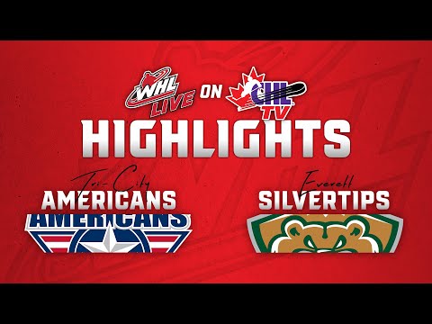 Tri-City Americans at Everett Silvertips 01/26 | WHL Highlights 2024-25
