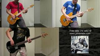 Lagwagon - Falling Apart : guitar &amp; bass cover (playthrough) by JiiHoo