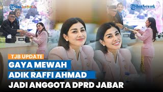 Intip Gaya Nisya Ahmad Jadi Anggota DPRD Jabar, Tampil Formal, Tenteng Tas Mewah Jutaan Rupiah