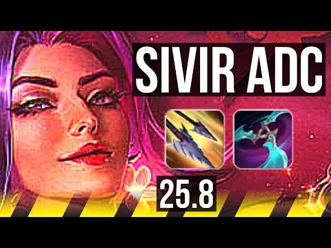SIVIR & Vel'Koz vs TRISTANA & Sion (ADC) | 6/1/4 | NA Challenger | 25.8