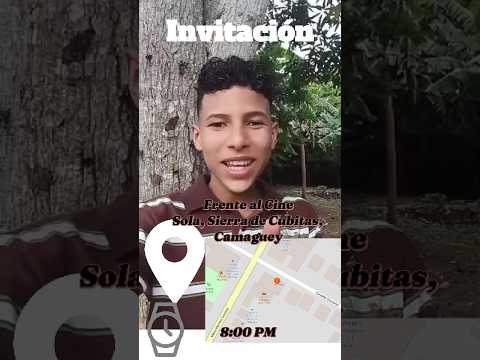 Invitación a presentación hoy