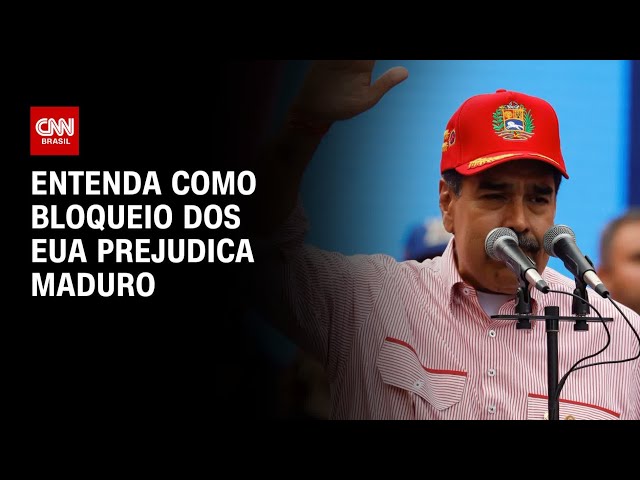 Cerco naval à Venezuela: entenda como bloqueio dos EUA prejudica Maduro | LIVE CNN