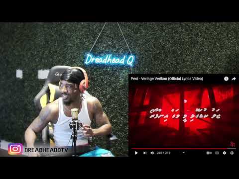 PEST IS BACK!!!! Pest - Veringe Verikan (Official Lyrics Video) MALDIVIAN RAP REACTION