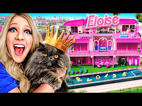 I Built My Cat a BARBIE Dream House!