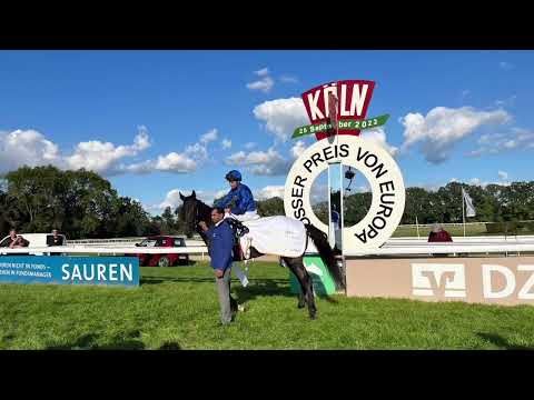 60. Preis von Europa in Köln mit dem Sieger Rebel's Romance