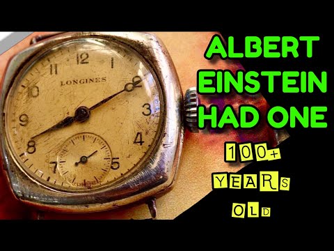 100 year old Longines watch restoration - still going strong